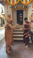 Devdarshana - HH Swamiji's visit to Sunkadakatte Shri Vinayaka Temple on 5th Vardhanti of Temple (15 April 2026)